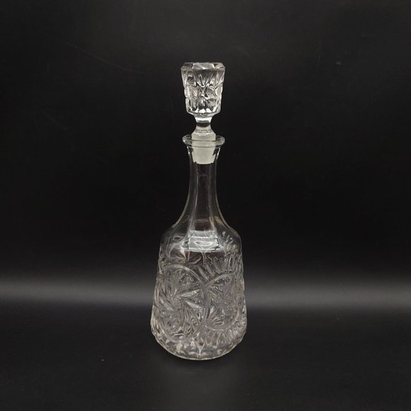 European Crystal Glass Carafe by Zajecar - Picture 1 of 11
